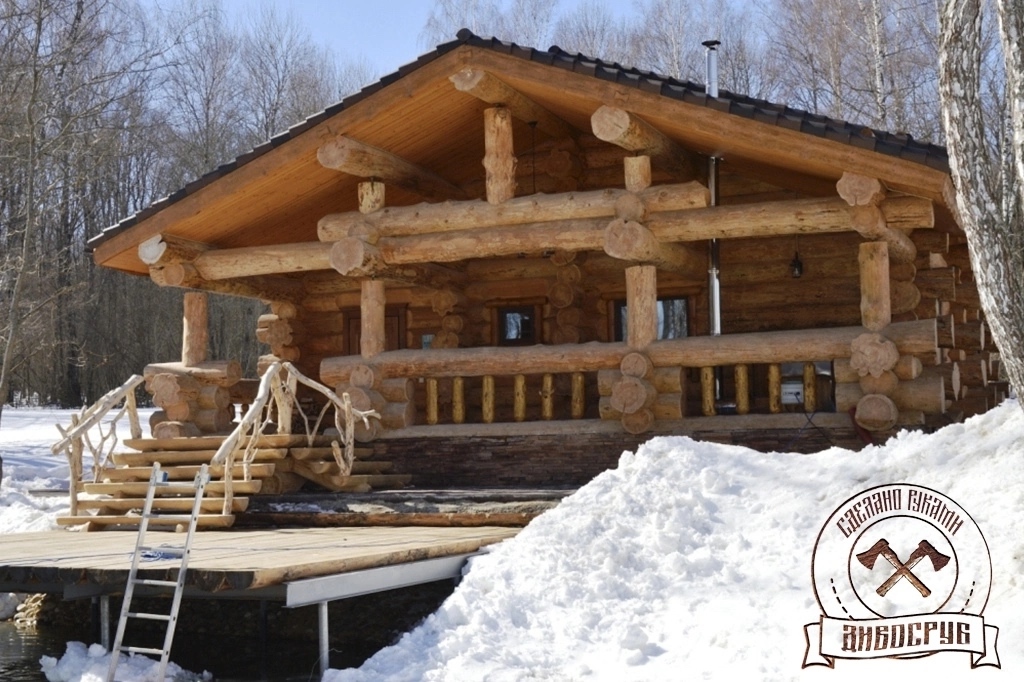 Баня из сосны 250 м²
